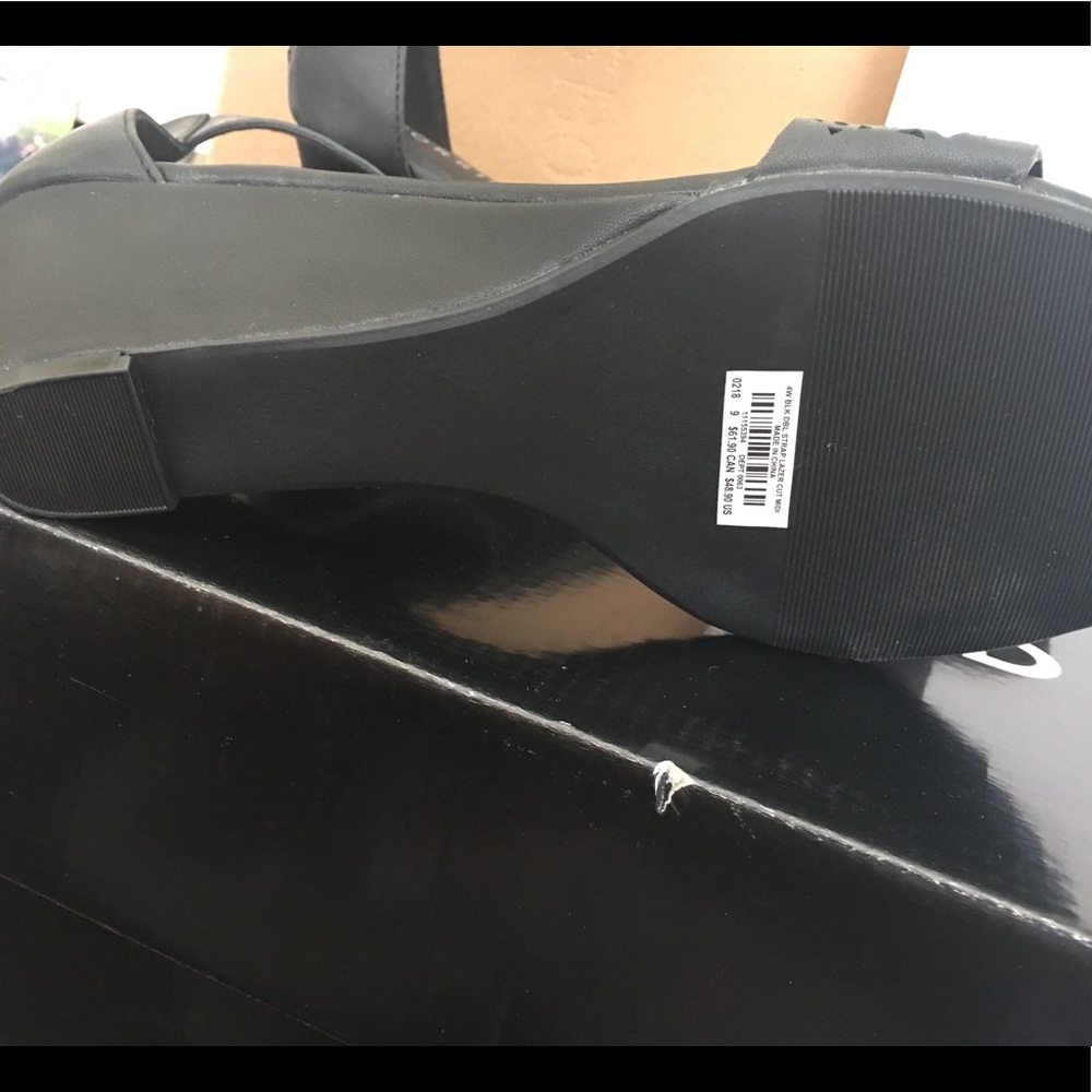 Brand New Torrid Double Strap Wedges
